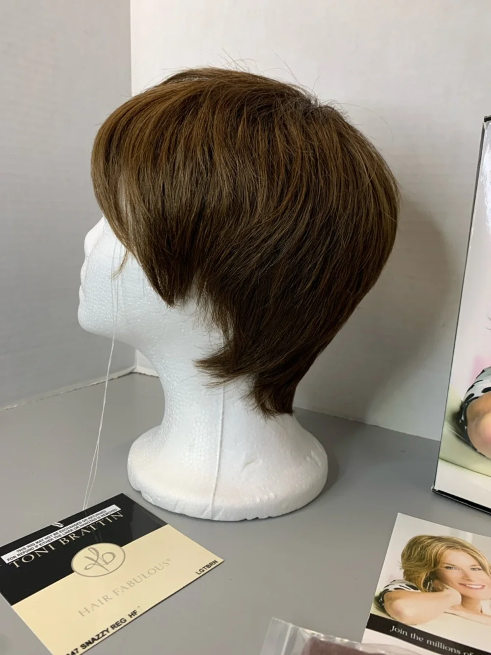 Toni Brattin Short Light Brown Classic Styled Finish all w/tags
